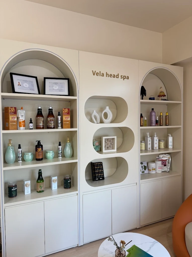 Spa detail at Vela Head Spa