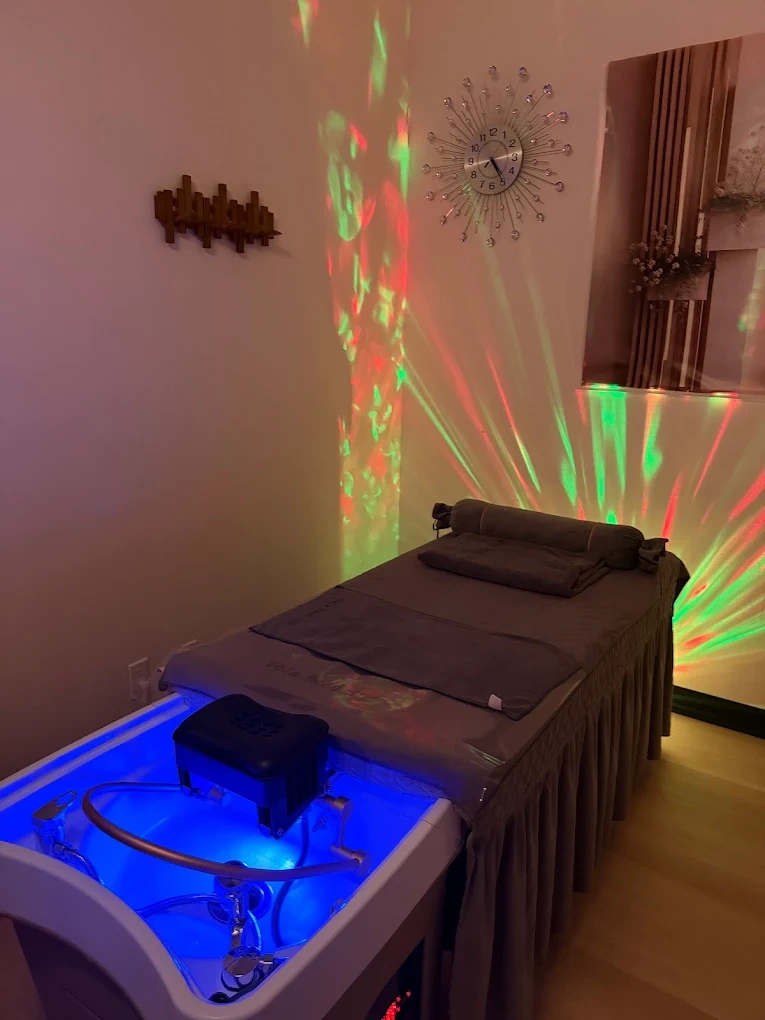 Ambient corner at Vela Head Spa