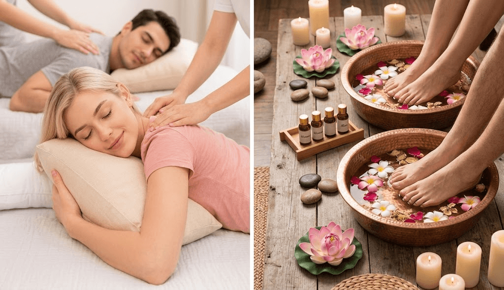 Father's Day couple spa treatment at ABC Foot Spa