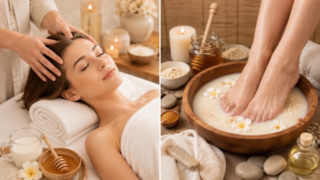 Chair and foot massage at ABC Foot Spa