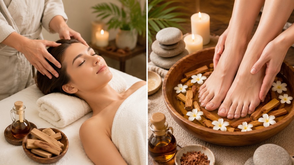 Relaxing spa treatment at ABC Foot Spa