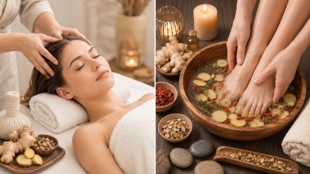 Relaxing spa treatment at ABC Foot Spa
