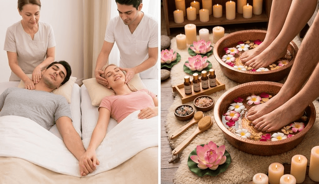 Father's Day couple spa treatment at ABC Foot Spa