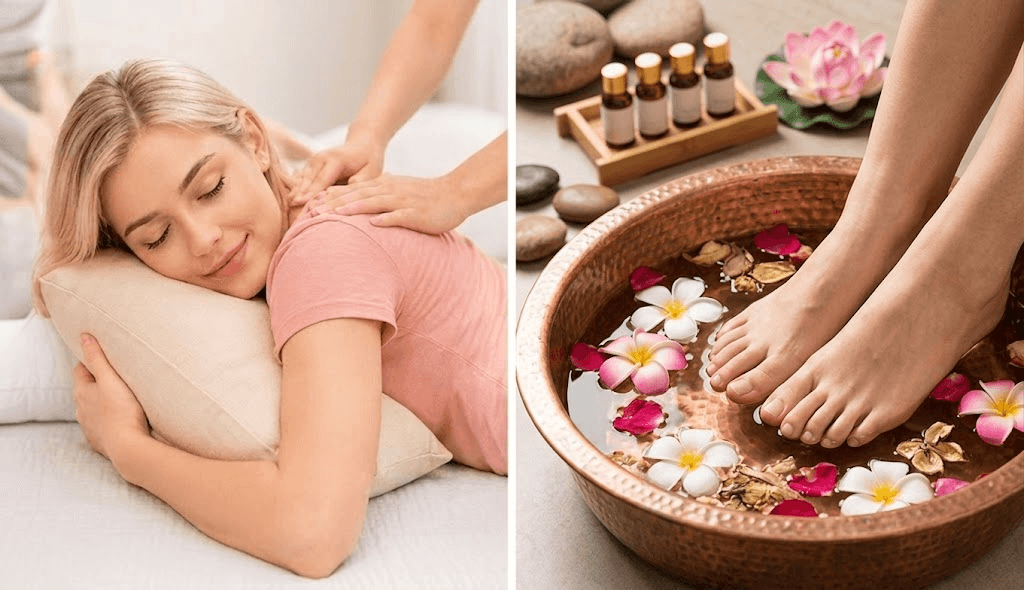 50min Mom's Relax Combo at ABC Foot Spa