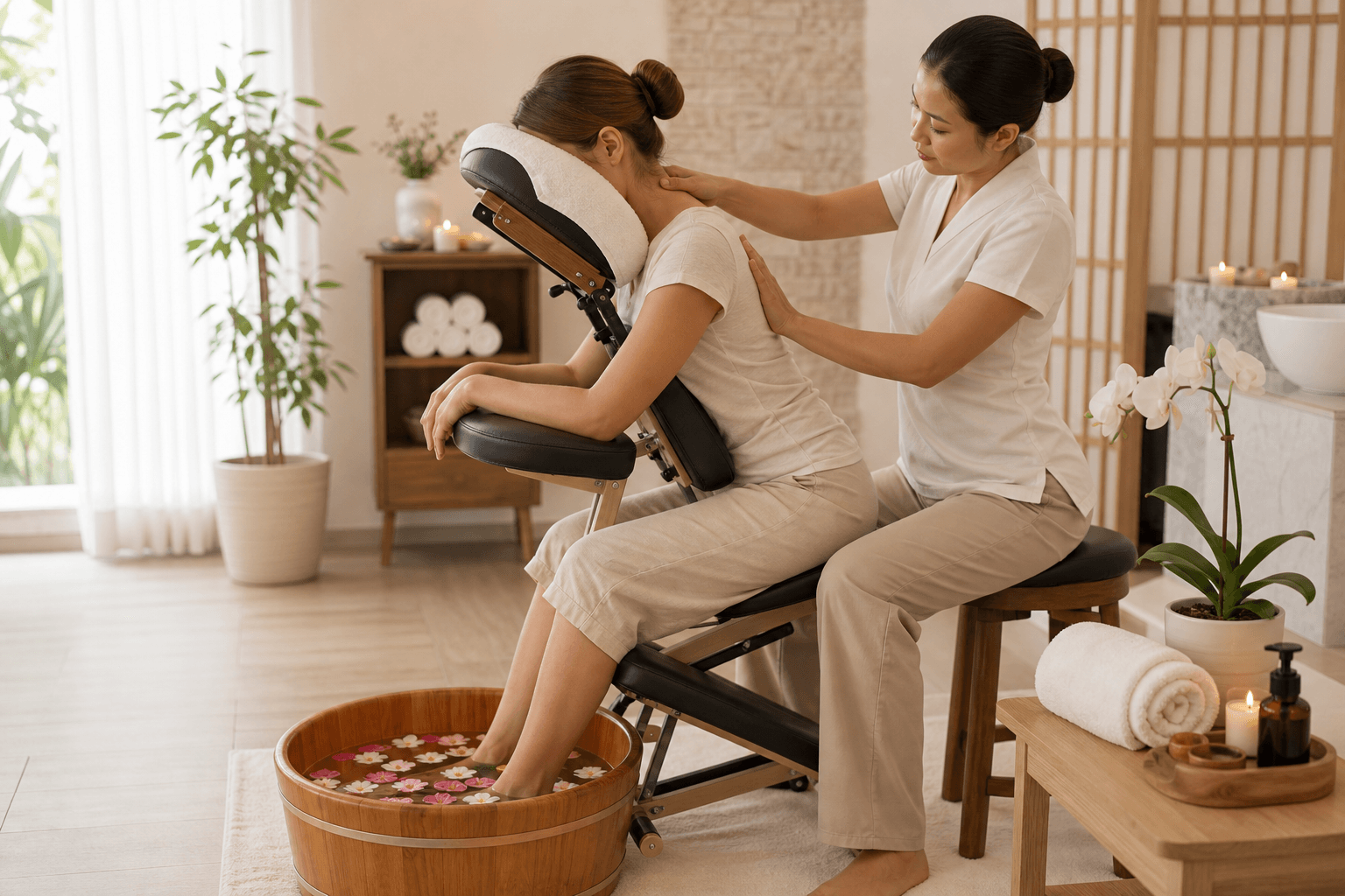 70Min Foot Massage and 15Min Cranial Therapy at ABC Foot Spa