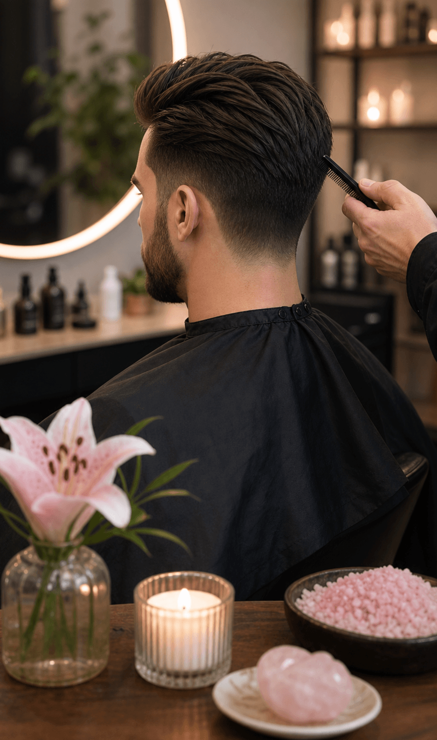 Haircut and styling at Solona Spa
