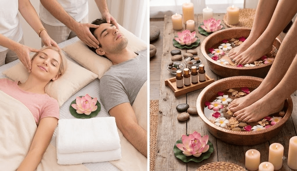 Father's Day couple spa treatment at ABC Foot Spa
