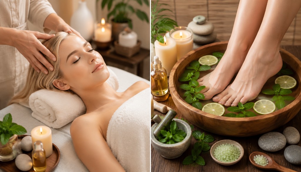 70Min Foot Massage and 15Min Cranial Therapy at ABC Foot Spa