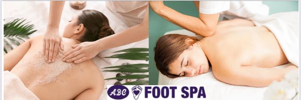 60 minutes body deep tissue and back scrub at ABC Foot Spa