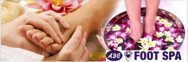 90 minute couples foot reflexology for new clients at ABC Foot Spa