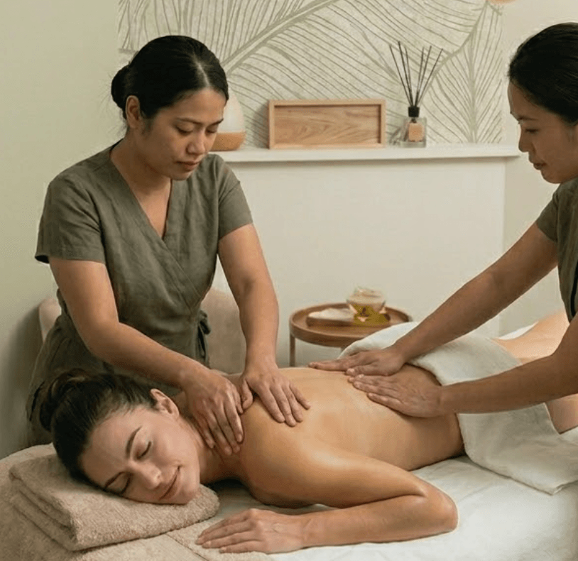 60 Min Four Hands Massage
