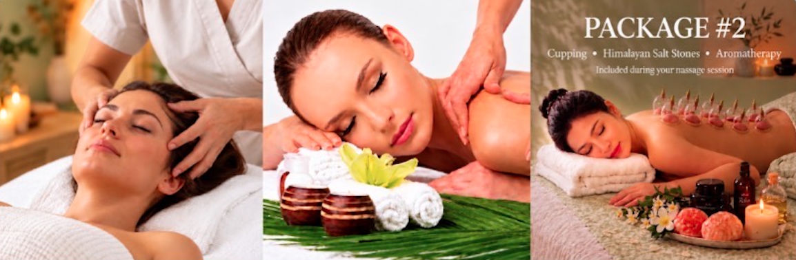 Dry Head Spa + Body Massage + Package #2