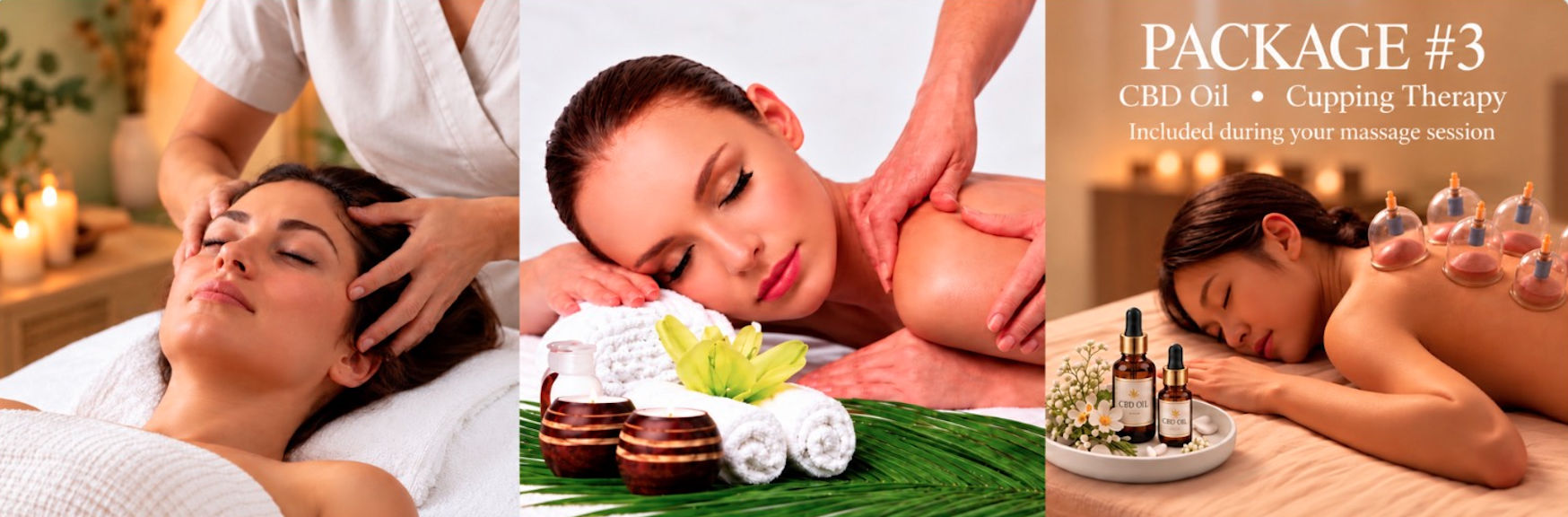 Dry Head Spa + Body Massage + Package #3